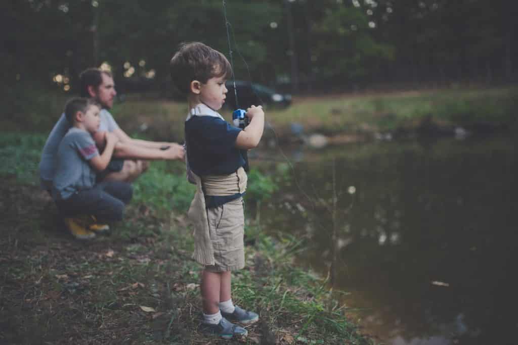 Fishing at S&H Campground