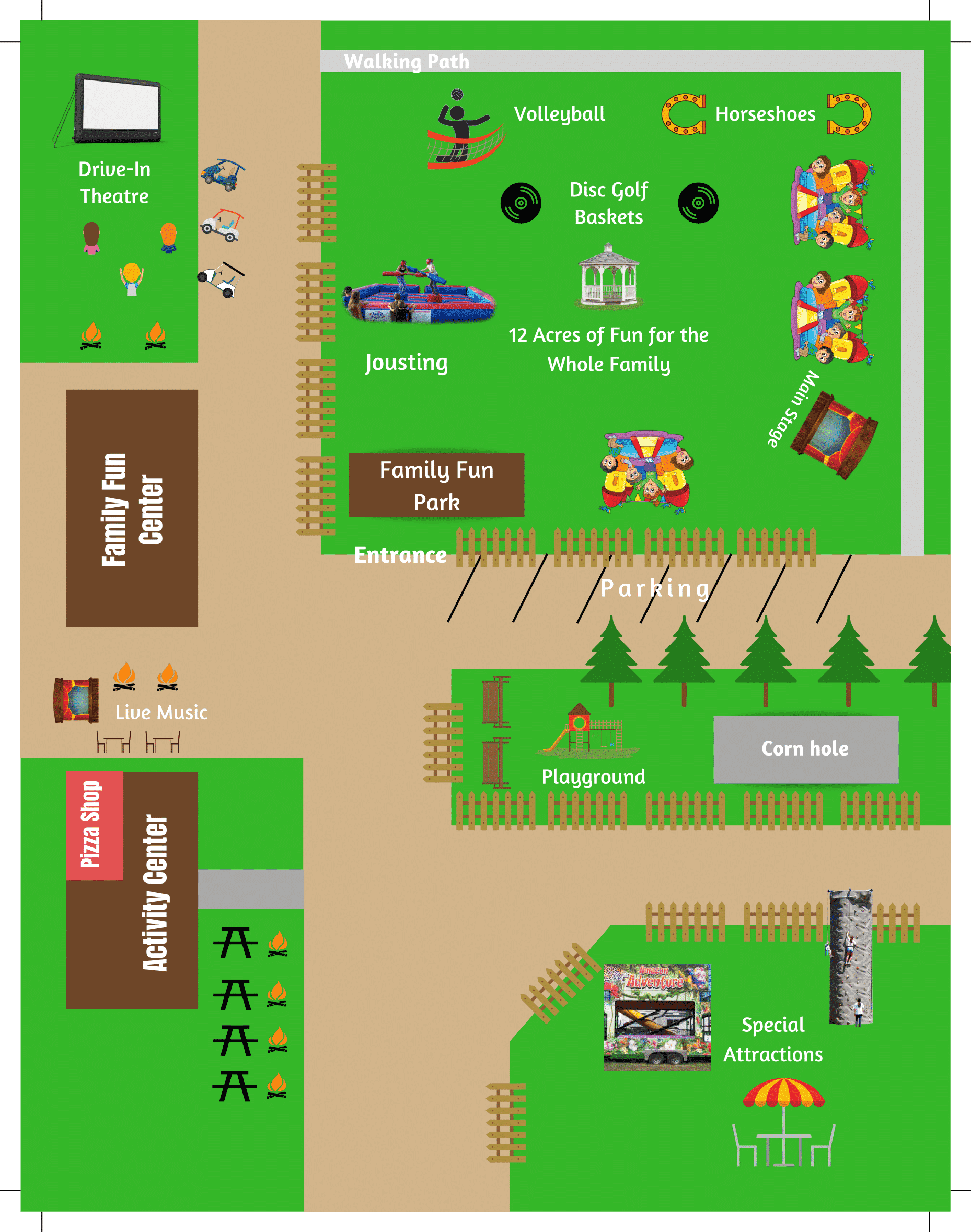 S&H Campground Map